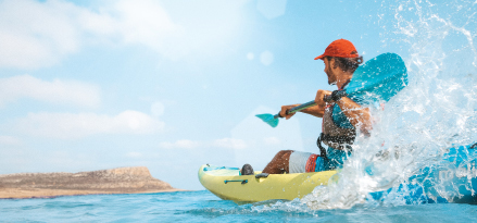 Person Kayaking